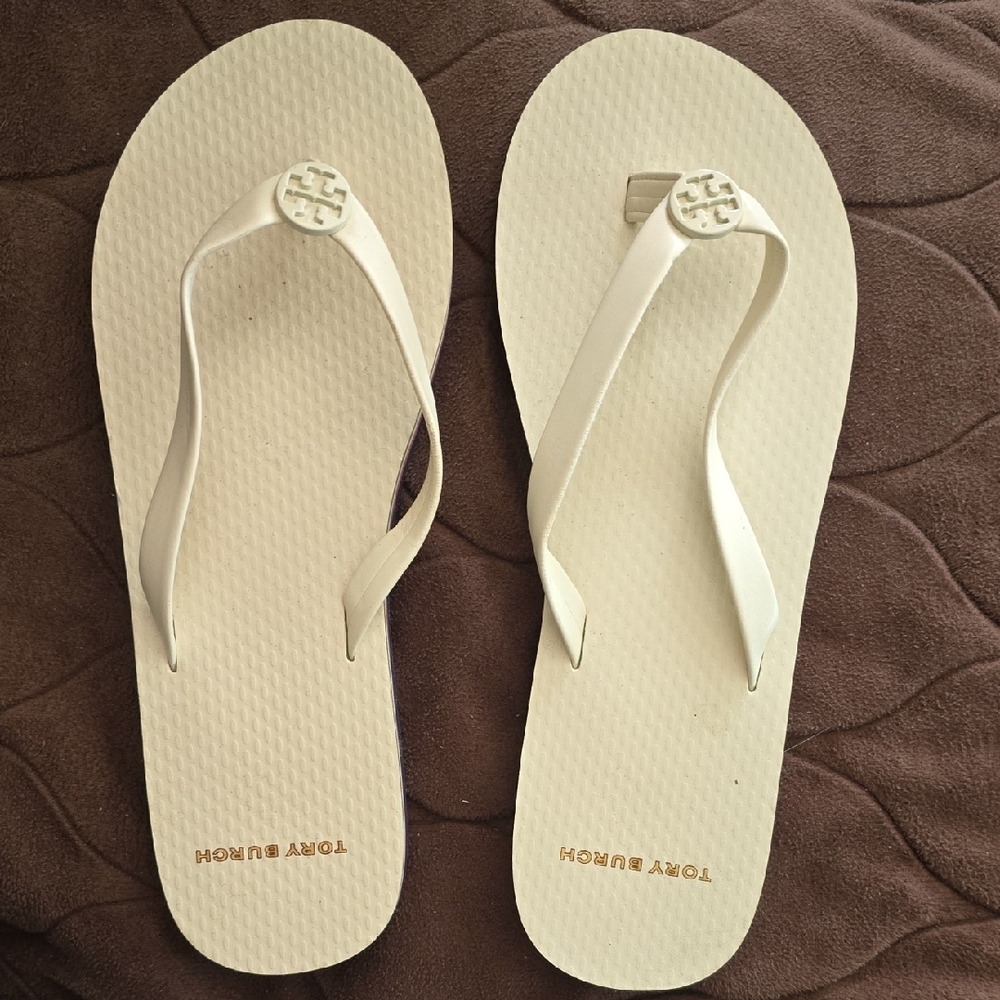 Tory Burch Cream Sandals